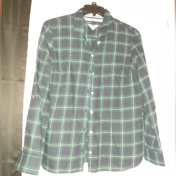 Tommy Hilfiger Womans Button Down Shirt - Picture 1 of 6